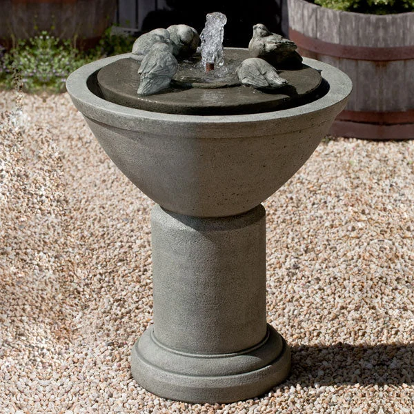 đài phun nước để bàn 60cm tạo điểm nhấn phòng khách rộng