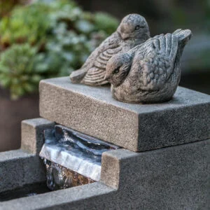 đài phun nước để bàn 22cm phù hợp bàn làm việc nhỏ 60–70cm